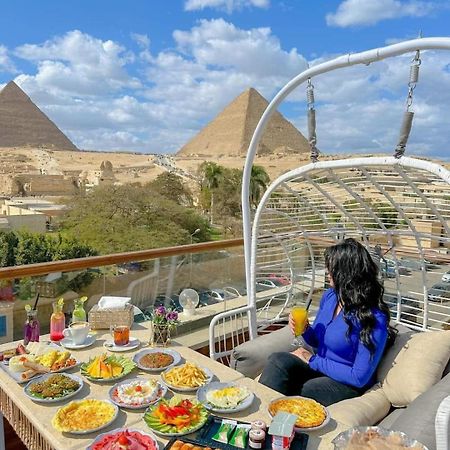 Tree Lounge Pyramids View Inn , Sphinx Giza Kafret el-Gabal Exterior foto