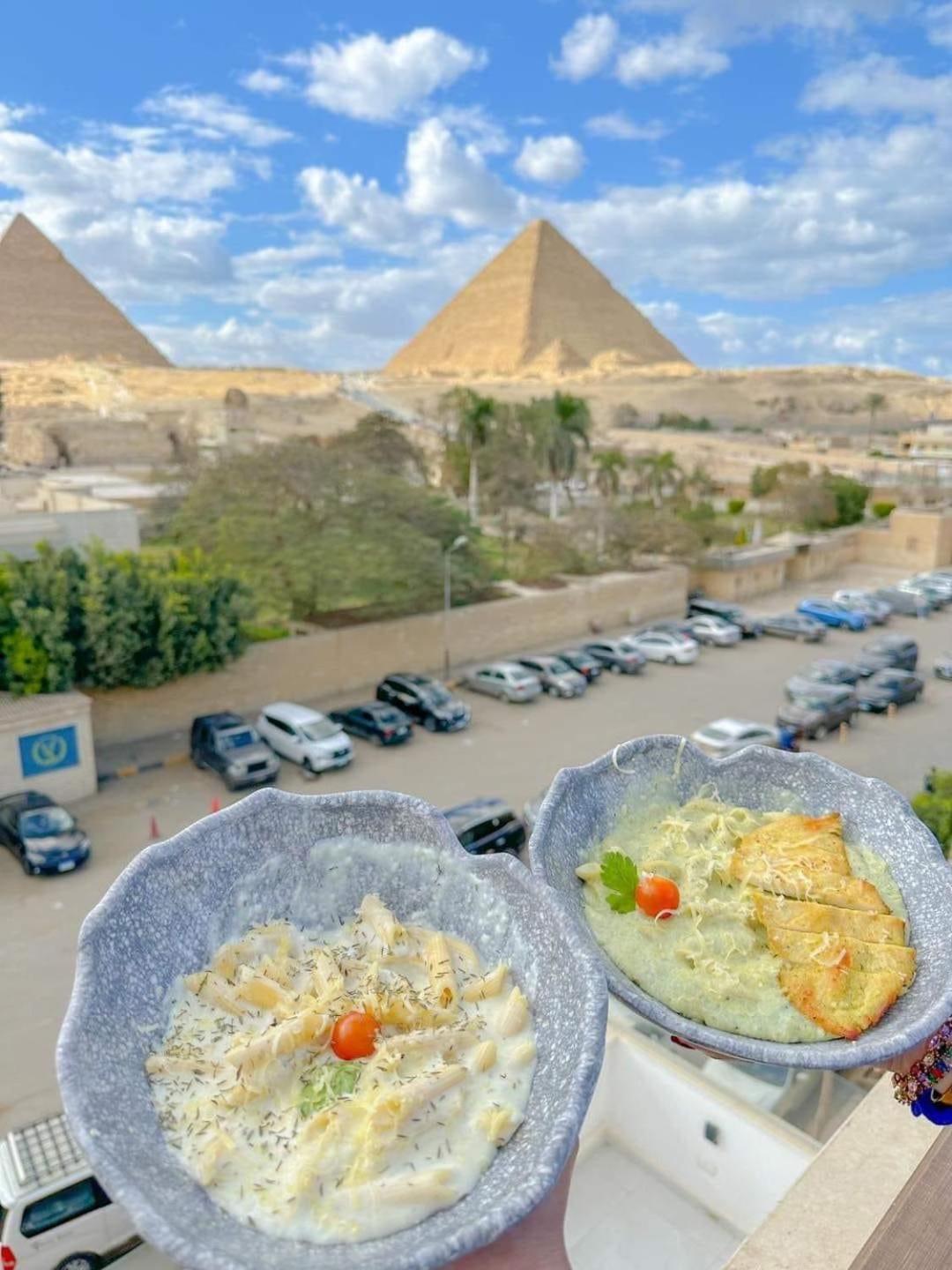 Tree Lounge Pyramids View Inn , Sphinx Giza Kafret el-Gabal Exterior foto