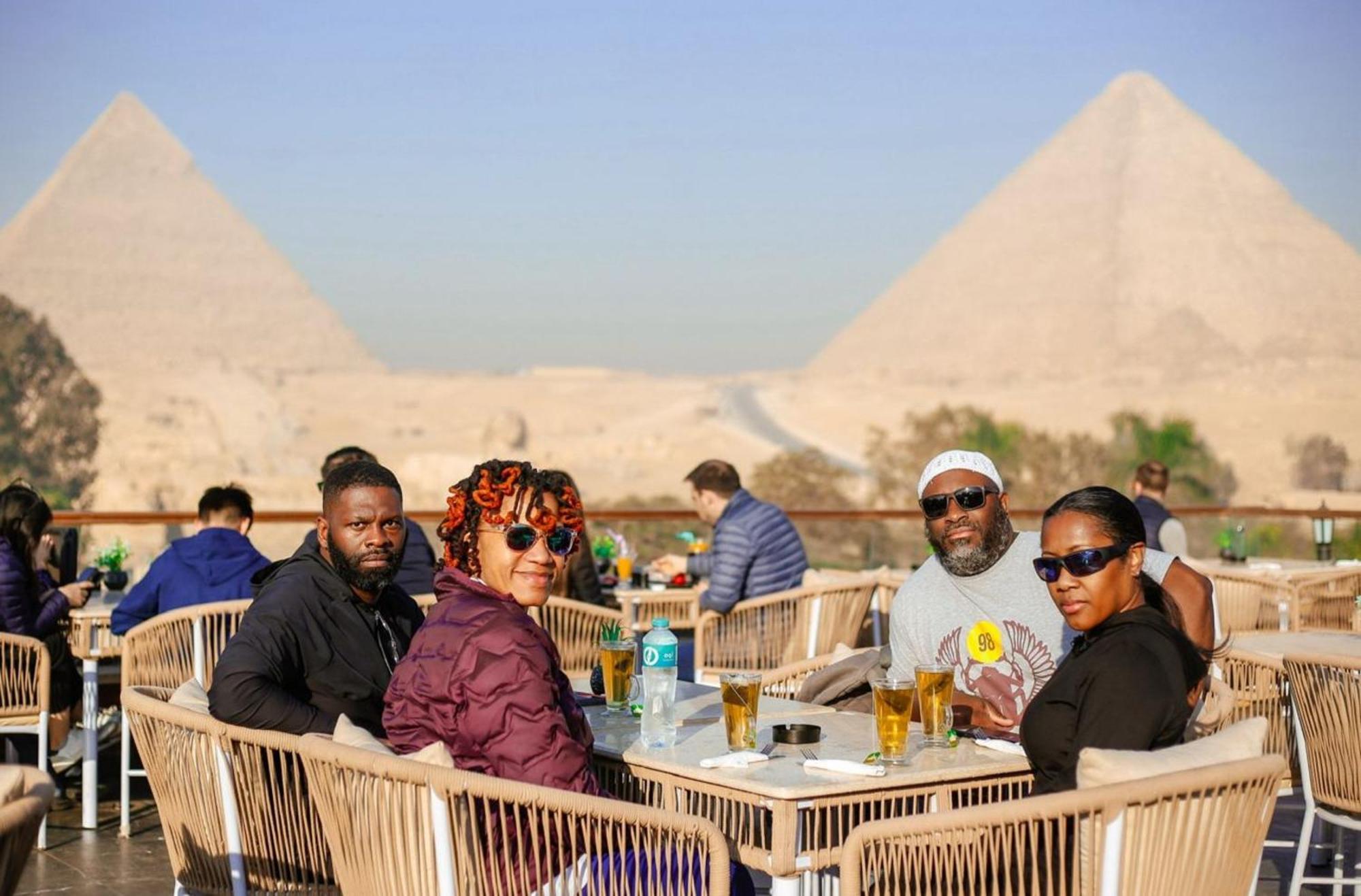 Tree Lounge Pyramids View Inn , Sphinx Giza Kafret el-Gabal Exterior foto