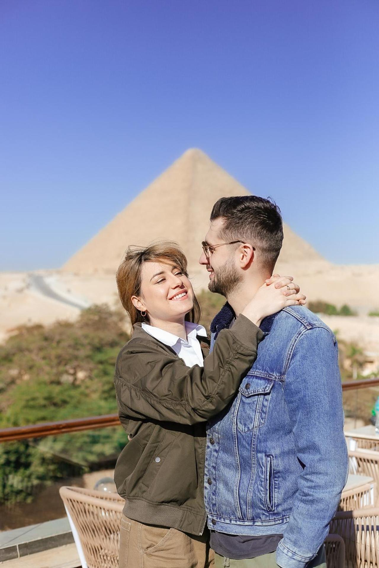 Tree Lounge Pyramids View Inn , Sphinx Giza Kafret el-Gabal Exterior foto