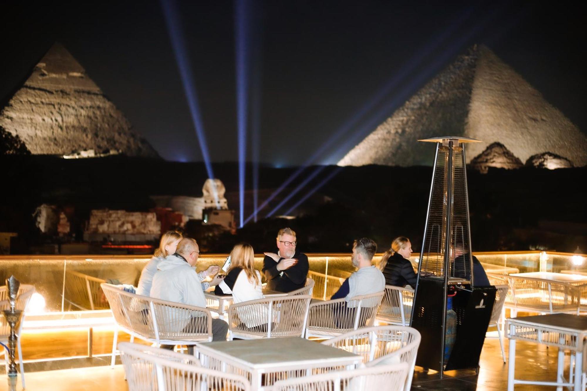 Tree Lounge Pyramids View Inn , Sphinx Giza Kafret el-Gabal Exterior foto