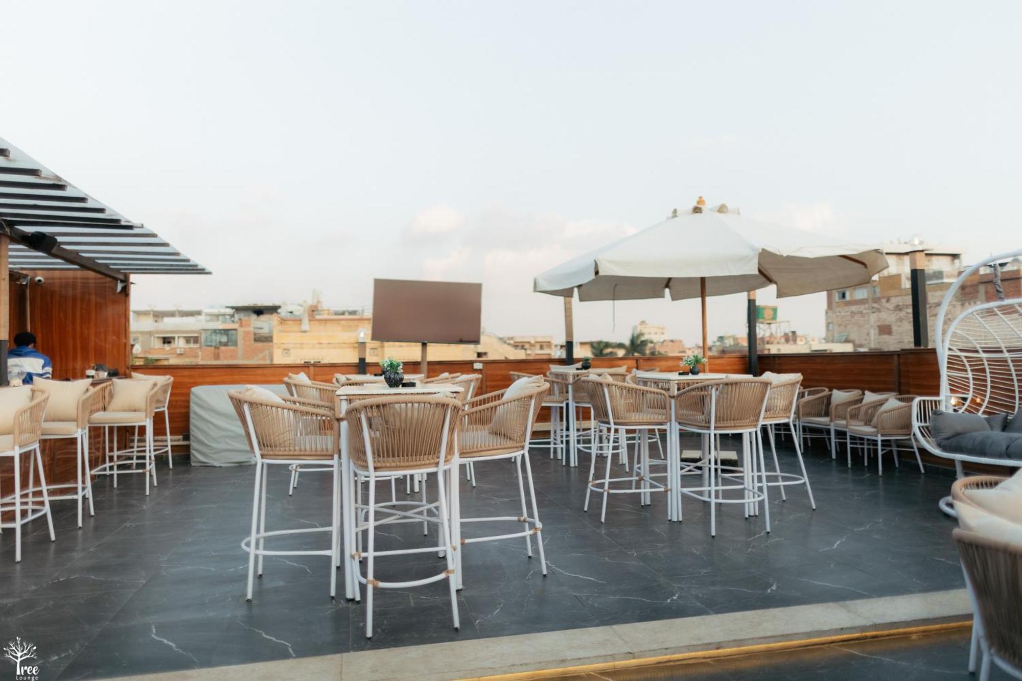 Tree Lounge Pyramids View Inn , Sphinx Giza Kafret el-Gabal Exterior foto